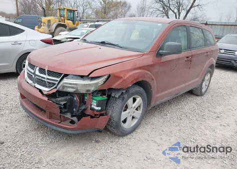 2013 Dodge Journey American Value Pkg z USA, uszkodzony, nr VIN 3C4PDCAB0DT509292